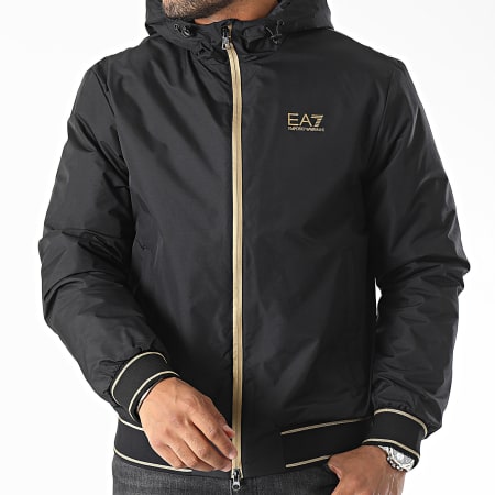 Doudoune Capuche 6RPB08 Noir