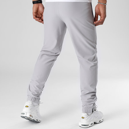 LBO - 0293 Pantaloni da jogging testurizzati grigio chiaro