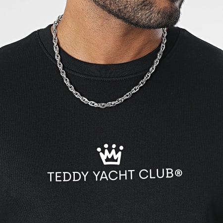 Teddy Yacht Club - Maison De Couture Rush Crewneck Sweatshirt Zwart