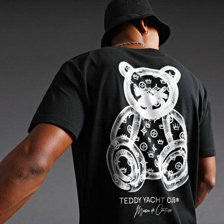 Teddy Yacht Club - Groot Rush Couture T-shirt Zwart