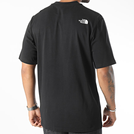 The North Face - Tee Shirt Patch A8536 Zwart