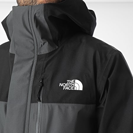 The North Face - Cortaviento Dryzzle All Weather A5IHM Negro Gris