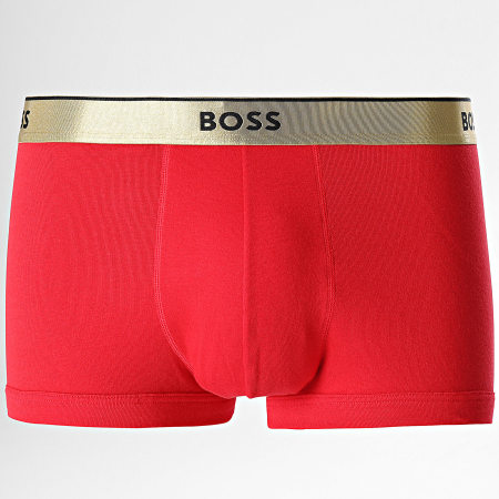 BOSS - Set di 2 boxer 50499449 nero rosso