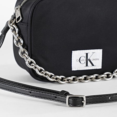Calvin Klein - Sac A Main Femme Nylon Chain 1224 Noir