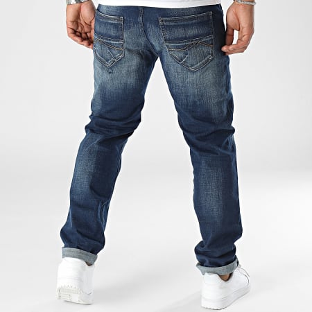 Deeluxe - Jeans slim Caesar in denim blu