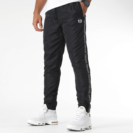 Sergio Tacchini - Pantalón de chándal Midday 40300 Negro