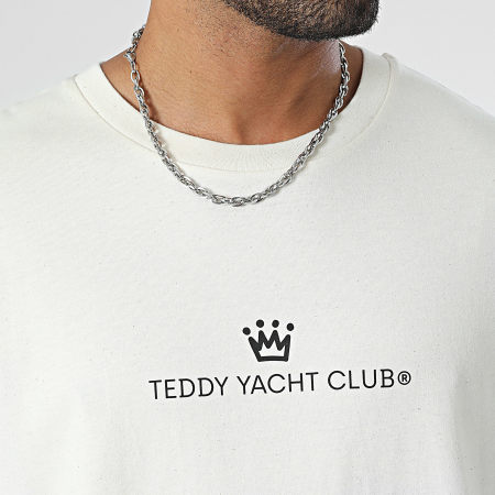 Teddy Yacht Club - Tee Shirt Oversize Large Maison De Couture Rush Beige