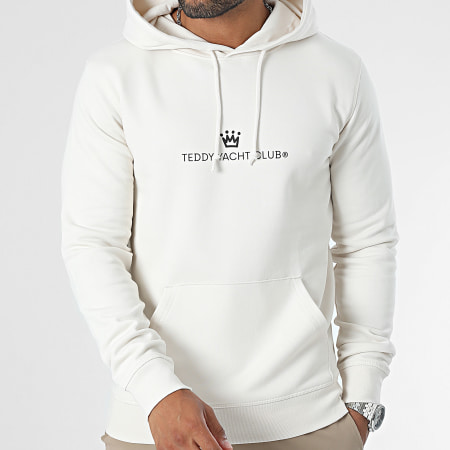 Teddy Yacht Club - Sudadera con capucha Maison De Couture Rush Beige