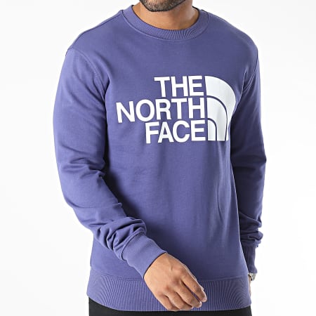 The North Face Felpa girocollo Standard A4M7W Viola Ryses