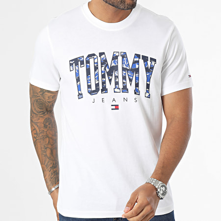 Tommy Jeans - Tee Shirt Regular Camo College 7726 Beige Clair