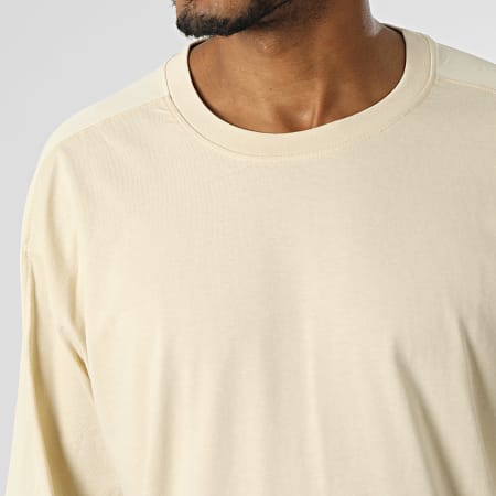 Urban Classics - Tee Shirt Manches Longues Oversize Large Raglan Back Beige