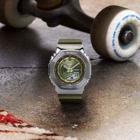 G-Shock - Reloj G-Shock GM-S2100GB-3AER Gris Verde Caqui