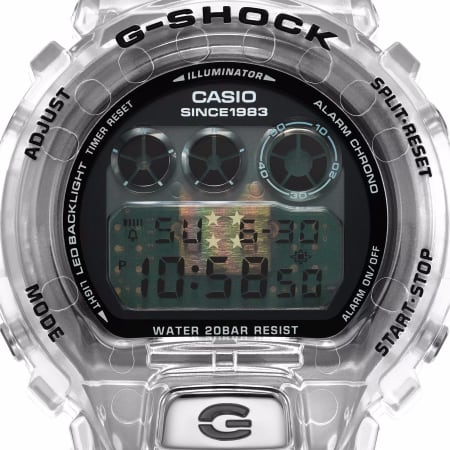 G-Shock - Montre G-Shock DW-6940RX-7ER Transparent