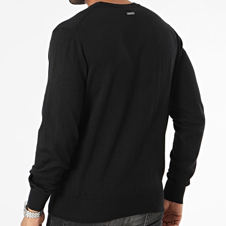 Pull Kaporal Junior Giza - Col V, Manches Longues, Bord-côtes - 100% Acrylique