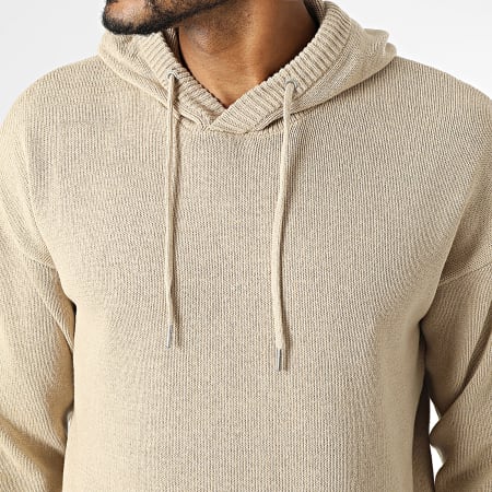 Only And Sons - Pull Capuche Ban Life Beige
