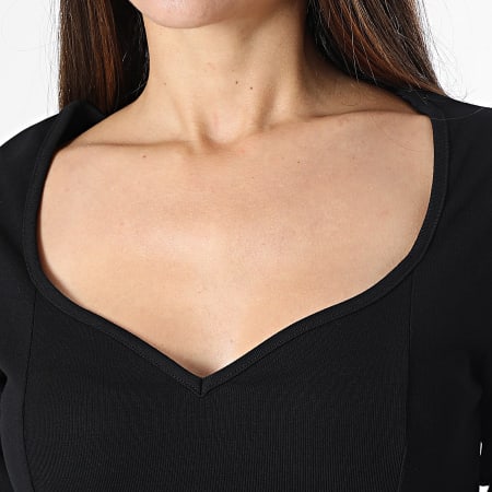 Only - Robe Manches Longues Femme Pinja Noir