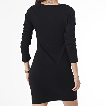 Only - Robe Manches Longues Femme Pinja Noir