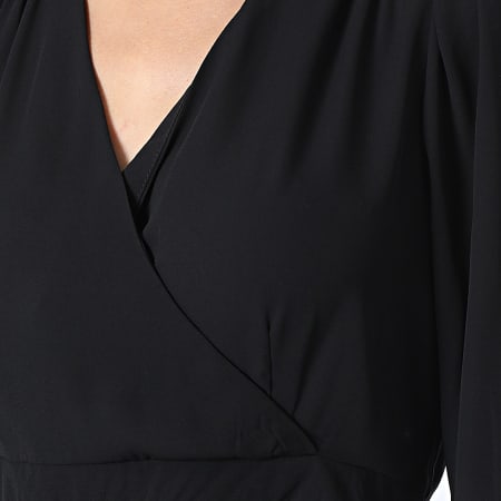 Only - Robe Manches Longues Femme Alma Life Noir