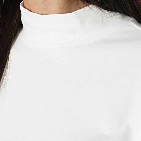 Only - Ava Women's Long Sleeve Tee Blanco