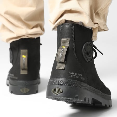 Palladium - Boots Pampa Hi Supply Leather 77963 Black Black