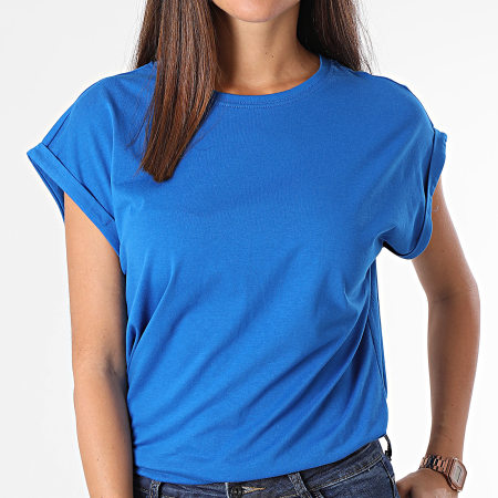 Urban Classics - Camiseta sin mangas de mujer TB771 Azul