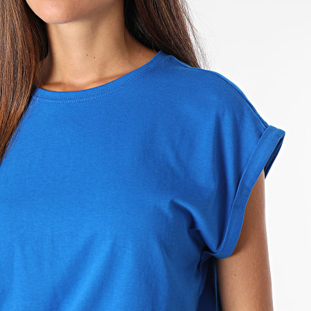 Urban Classics - Camiseta sin mangas de mujer TB771 Azul