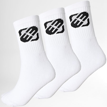 Freegun - Lote de 3 pares de calcetines H40063 Blanco