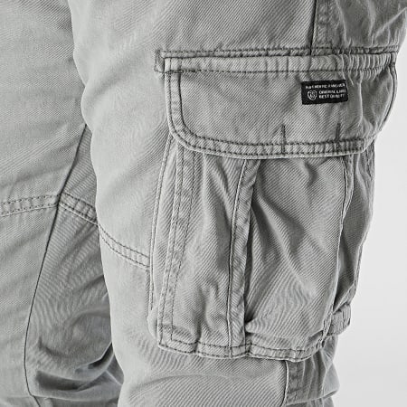 Indicode Jeans - William Pantaloni Cargo Grigio