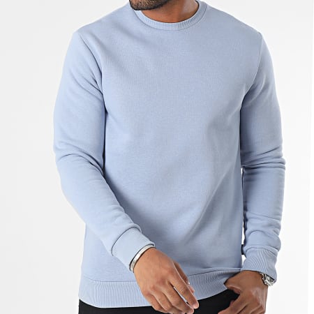 Only And Sons - Sweat Crewneck Ceres Bleu Clair