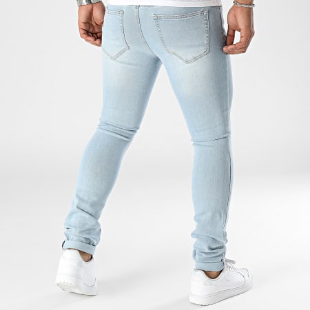 Only And Sons - Jean Skinny Warp Bleu Wash