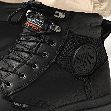 Palladium - Boots Pampa Shield Waterproof Leather 76844 Black