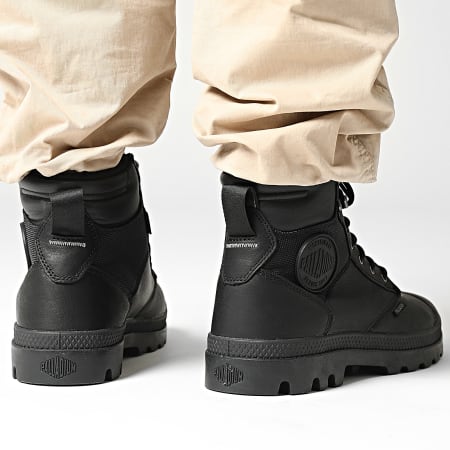 Palladium - Boots Pampa Shield Waterproof Leather 76844 Black