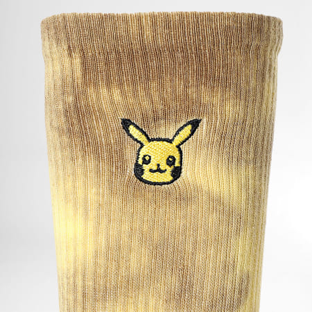 Capslab - Paire De Chaussettes Pokémon Pikachu Jaune