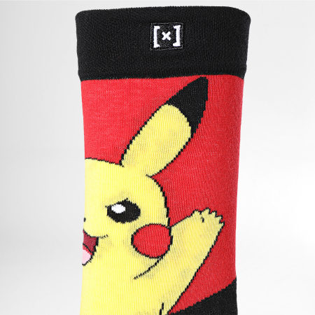 Capslab - Coppia di calzini Pokémon Pika Giallo Rosso
