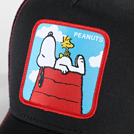 Capslab - Cappello Trucker Snoopy nero