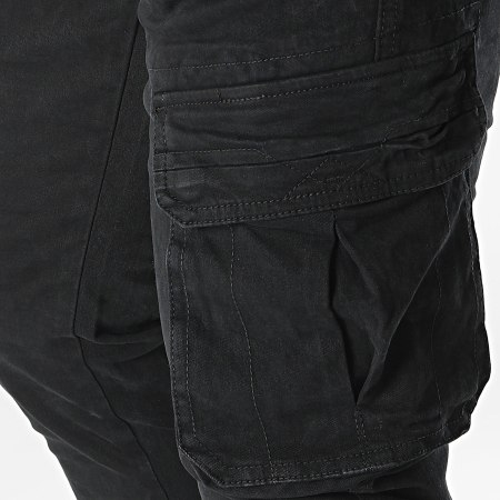 Frilivin - Pantalon Cargo Noir