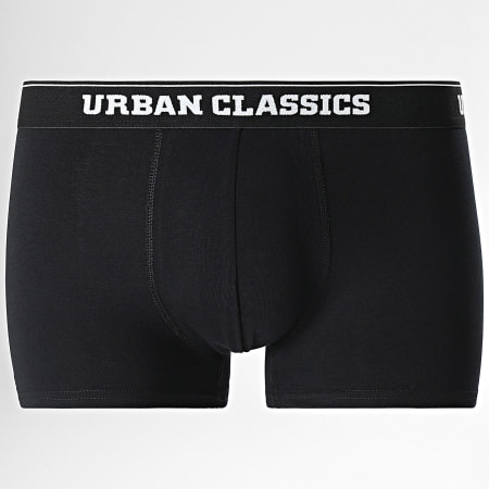 Urban Classics - Set di 3 boxer neri navy TB3838
