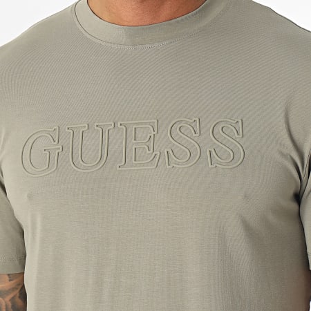 Guess - Camiseta Z2YI11-J1314 Verde caqui