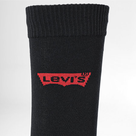 Levi's - Lote de 2 pares de calcetines 701224674 Negro