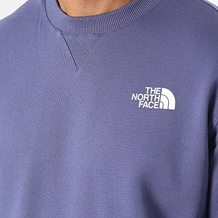 The North Face - Felpa a girocollo Simple Dome Blu