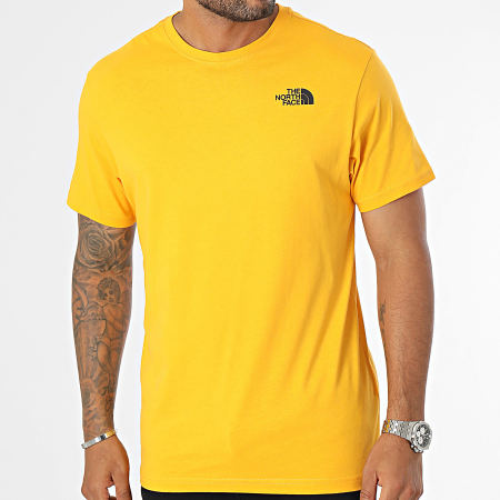 The North Face Camiseta Caja Roja Amarilla Ryses