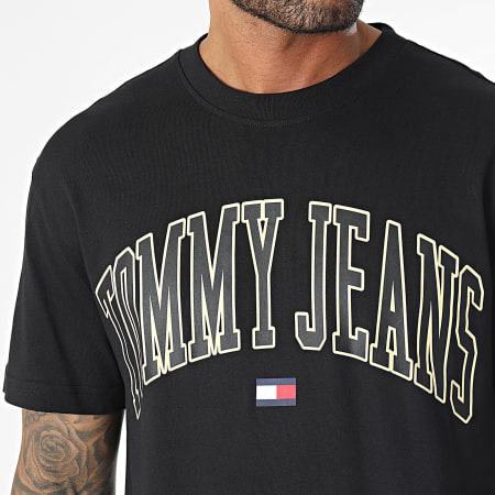 Tommy Jeans - Tee Shirt Classic Gold Arch 7730 Noir