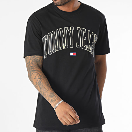 Tommy Jeans - Tee Shirt Classic Gold Arch 7730 Noir
