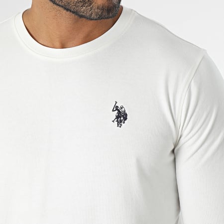 US Polo ASSN - Joel Camiseta Manga Larga 66771-52956 Beige Claro