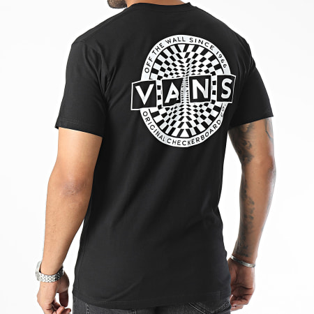 Vans - Camiseta Warped Checkerboard Logo 008SF Negra