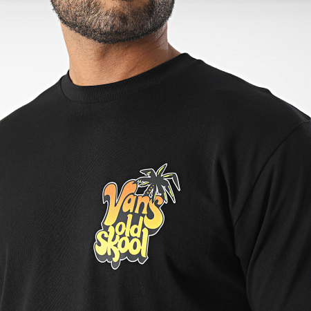 Vans - Tee Shirt Paradise Vans Palm 008SG Noir