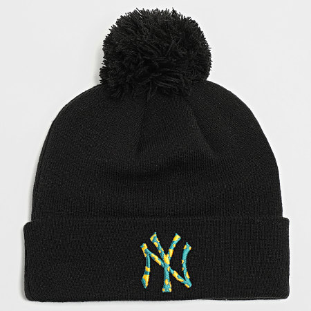 New Era - Infill Bobble Beanie New York Yankees Negro