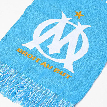 Echarpe - OLYMPIQUE DE MARSEILLE - OM - Bleu - Taille 140 cm