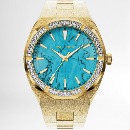Paul Rich - Orologio "Frosted Star Dust" 45 mm Azure Dream Gold