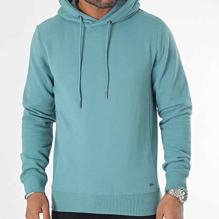 Petrol Industries - Sweat Capuche SWH003 Turquoise
